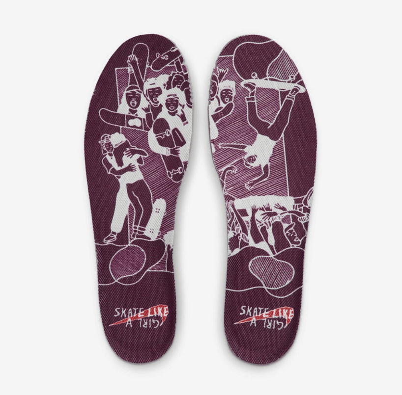 耐克Dunk SB滑板团体联名款 Skate Like a Girl x Nike SB Dunk Low 耐克Dunk灯丝绒 货号:DX4589-600