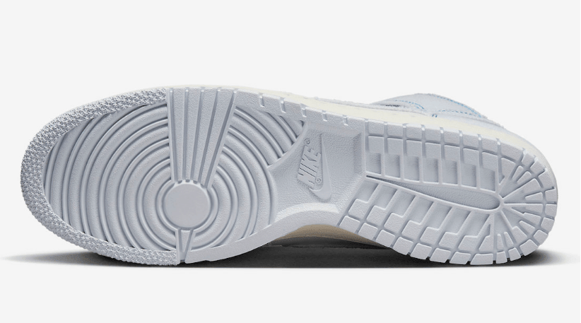 耐克Dunk水洗丹宁 Nike Dunk High 1985 “Blue Denim” 耐克Dunk1985高帮水洗蓝 货号:DQ8799-101