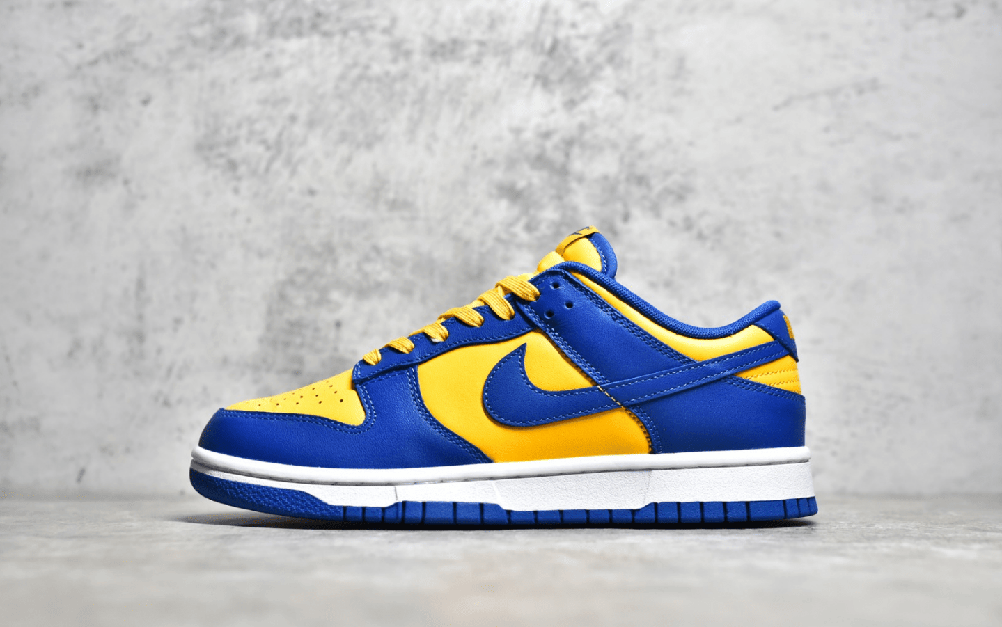 耐克Dunk蓝黄低帮 Nike Dunk Low " UCLA" 耐克Dunk带气垫 耐克工厂货源 货号:DD1391-402