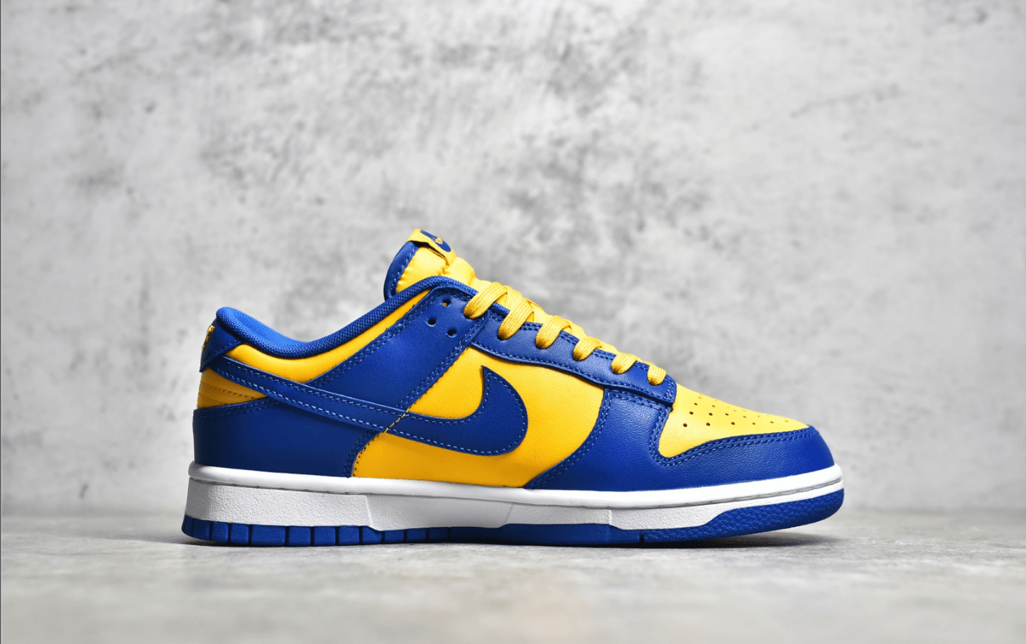 耐克Dunk蓝黄低帮 Nike Dunk Low " UCLA" 耐克Dunk带气垫 耐克工厂货源 货号:DD1391-402