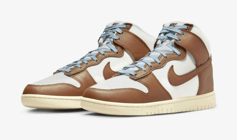 耐克Dunk白棕高帮 Nike Dunk High 耐克Dunk系列秋冬新款即将发售 货号:DQ8800-200