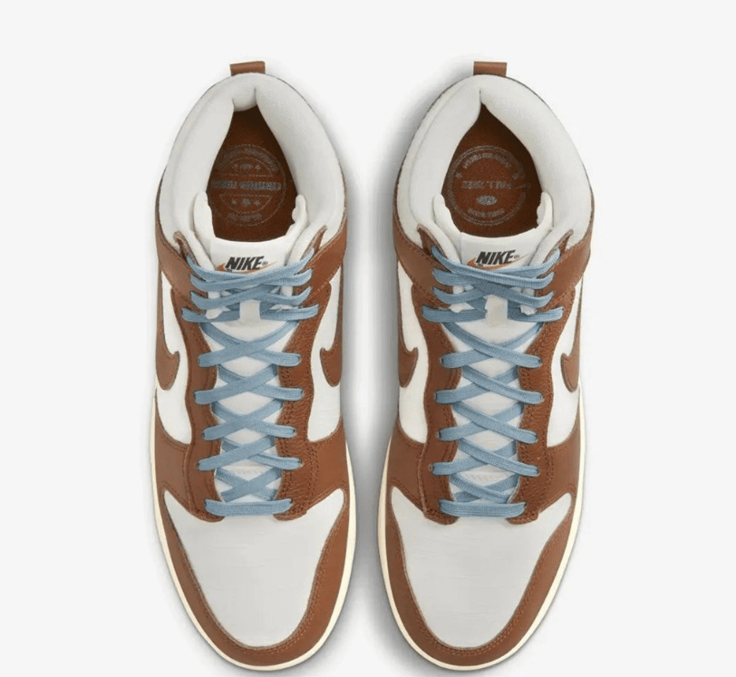 耐克Dunk白棕高帮 Nike Dunk High 耐克Dunk系列秋冬新款即将发售 货号:DQ8800-200