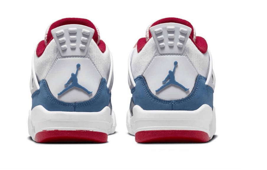 全新AJ4小Union联名实物图曝光 Air Jordan 4 GS “Messy Room” AJ4白蓝新款 货号:DR6952-400
