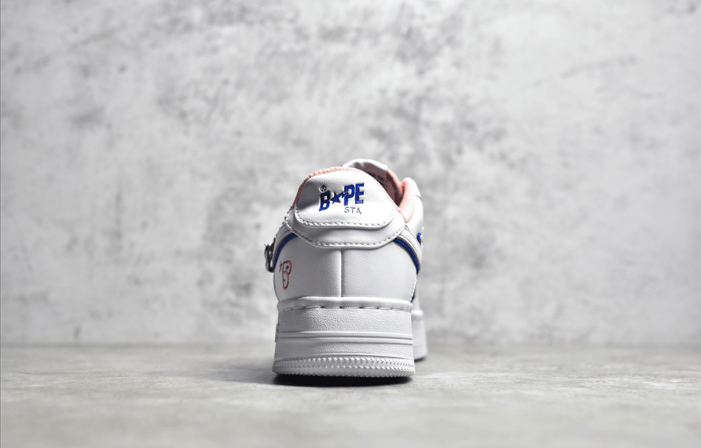 Bape Star白色王嘉尔同款 莆田纯原鞋 Bape Star白色板鞋 正品Bape Star供应