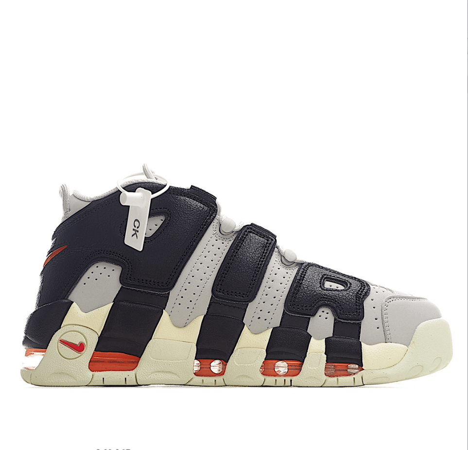 灭世版本耐克皮蓬灰白实战版本 Nike Air More Uptempo (GS) "Nike Hoops' 耐克皮蓬气垫缓震 货号：DX3360-001