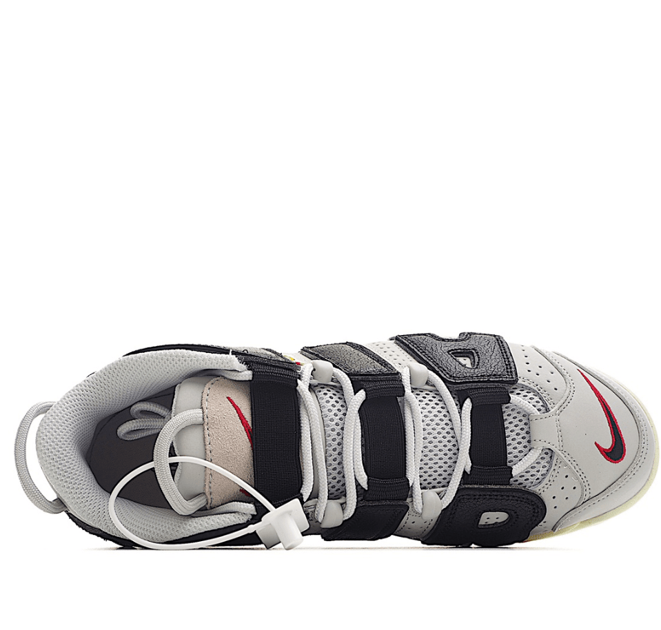 灭世版本耐克皮蓬灰白实战版本 Nike Air More Uptempo (GS) "Nike Hoops' 耐克皮蓬气垫缓震 货号：DX3360-001