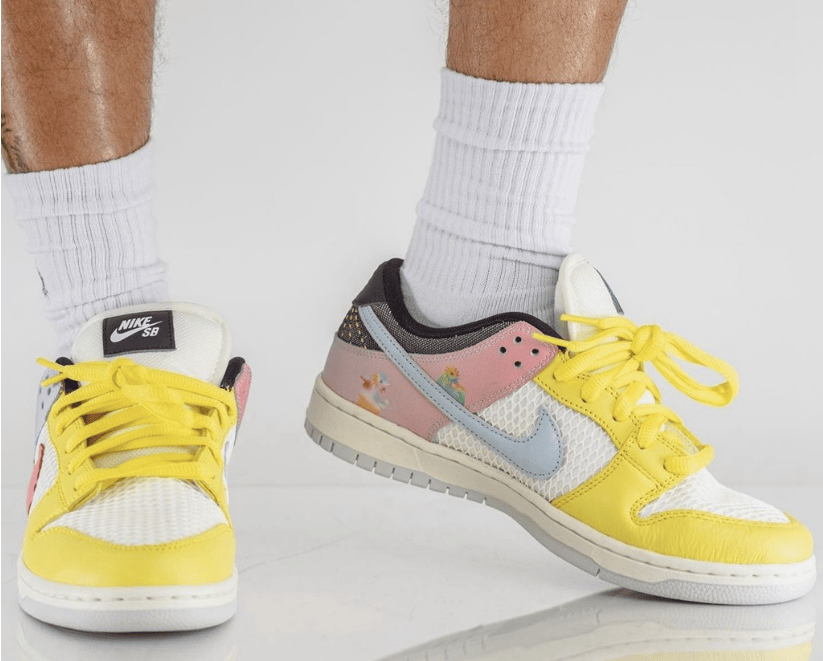 耐克SB Dunk鸳鸯板鞋新款 Nike SB Dunk Low “Be True”  货号:DX5933-900