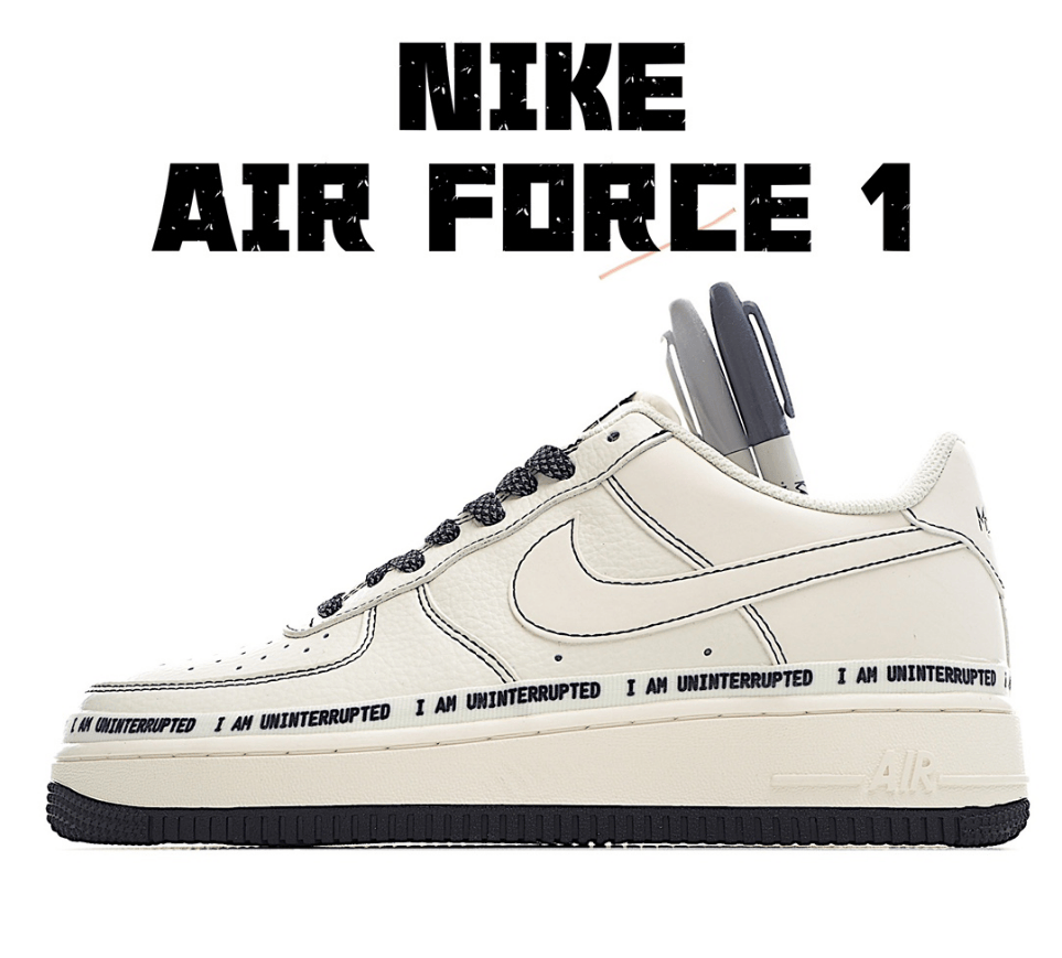 耐克空军UNINTERRUPTED联名低帮 Nike Air Force 1 Low 耐克空军一号灰色 货号:UY5696-332