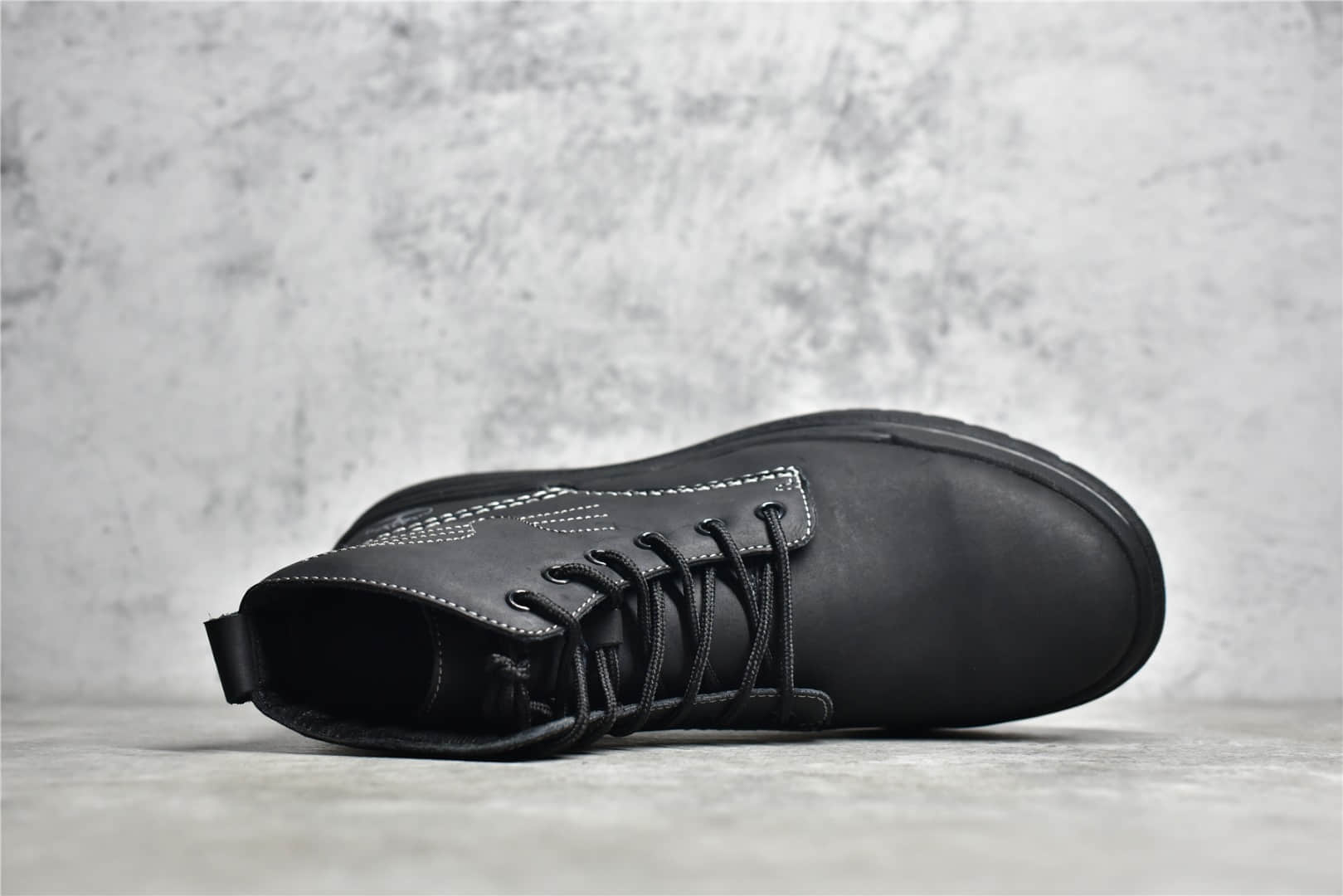 天伯伦黑色马丁靴,莆田天伯伦工厂,添柏岚黑色,正品添柏岚 IMG_256