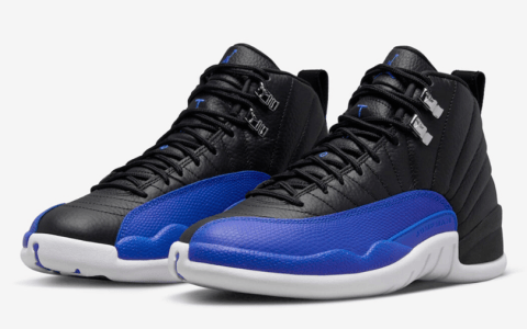 AJ12皇家蓝官图 Air Jordan 12 WMNS “Hyper Royal” AJ12黑蓝实战球鞋 货号:AO6068-004