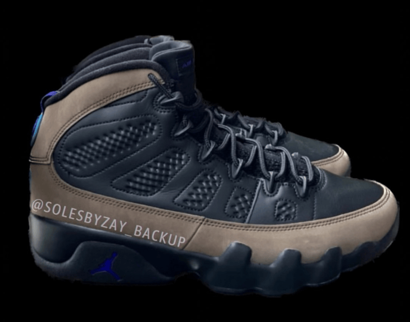 CT8019-034,AJ9黑色,AJ9黑棕色,莆田AJ工厂 AJ9黑棕色经典配色发售日期 Air Jordan 9 “Olive Concord” AJ9世界 货号:CT8019-034