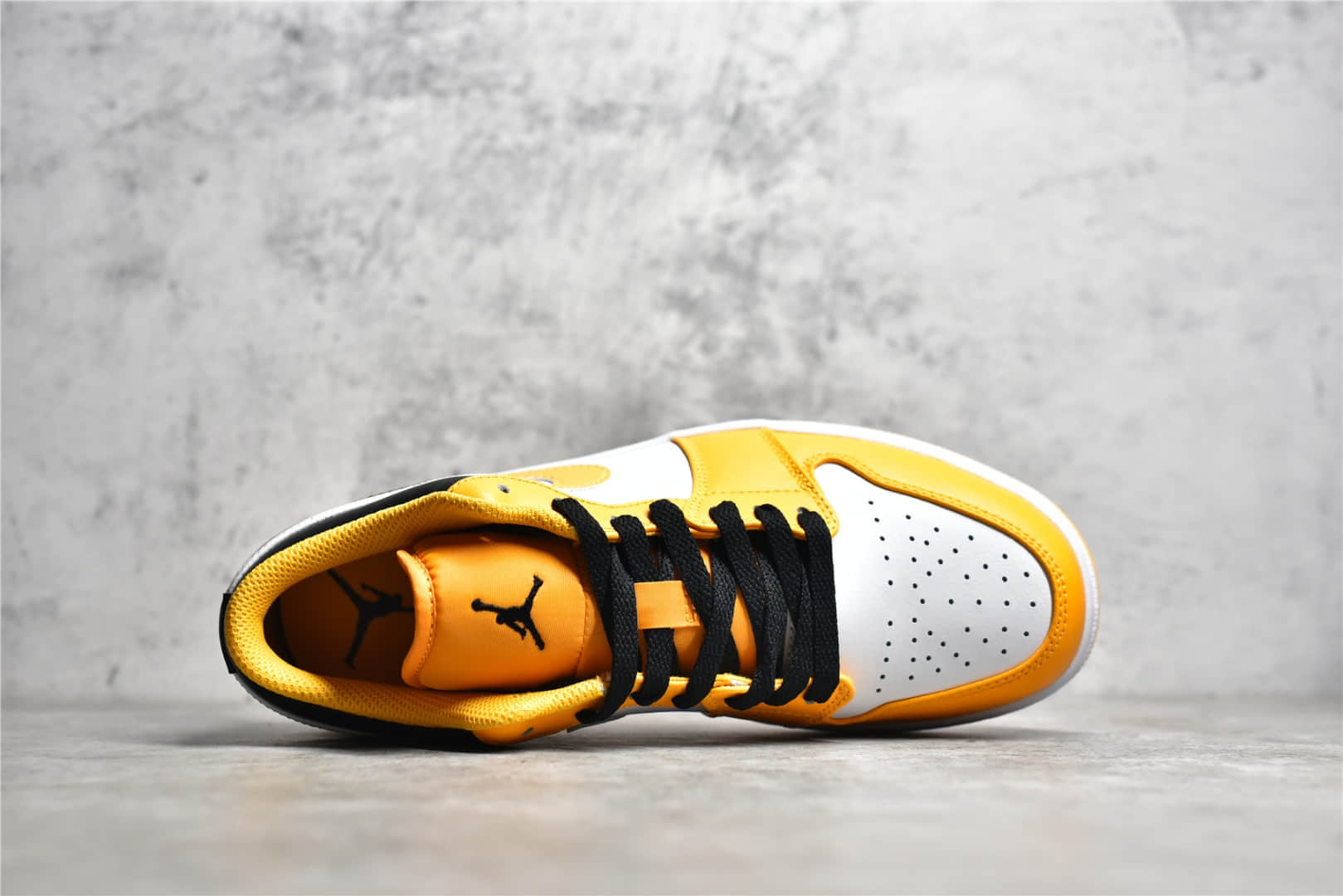 553558-701,AJ1白橙色低帮,AJ1白黄低帮,莆田AJ工厂 IMG_256