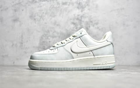 耐克空军米白薄荷绿低帮板鞋 Nike Air Force 1 Low ’07 耐克空军NFC感应芯片 货号:KP6936-898