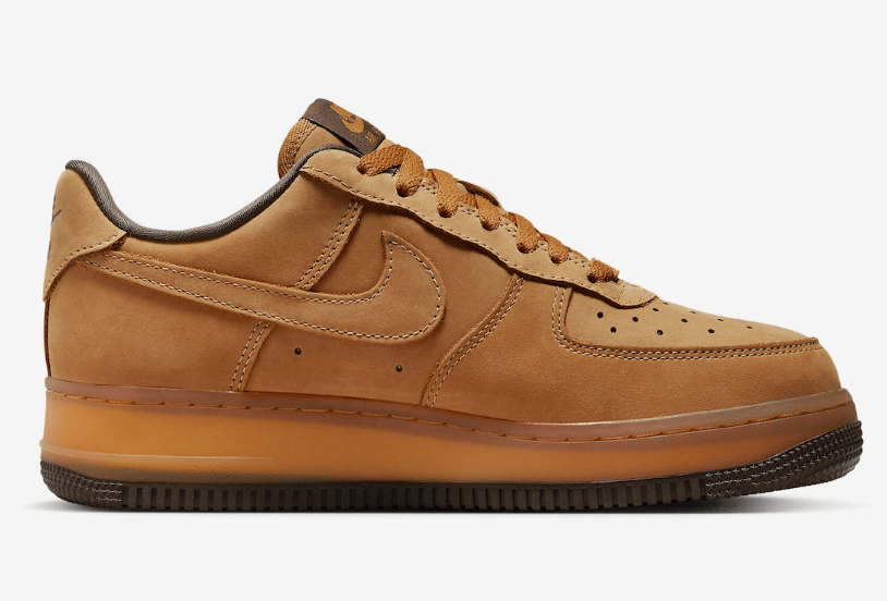 耐克Dunk小麦镂空花卉低帮 Nike Air Force 1 Low “Wheat Mocha”  货号：DQ7580-700