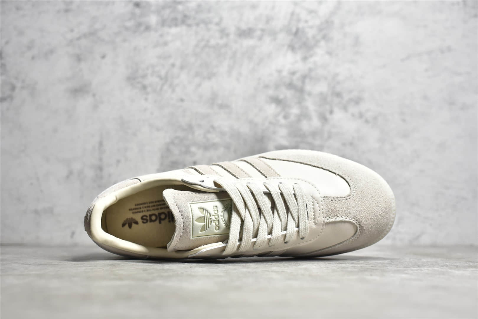 FZ5603,adidas Samba OG,阿迪达斯米色板鞋,高仿阿迪达斯板鞋 IMG_256