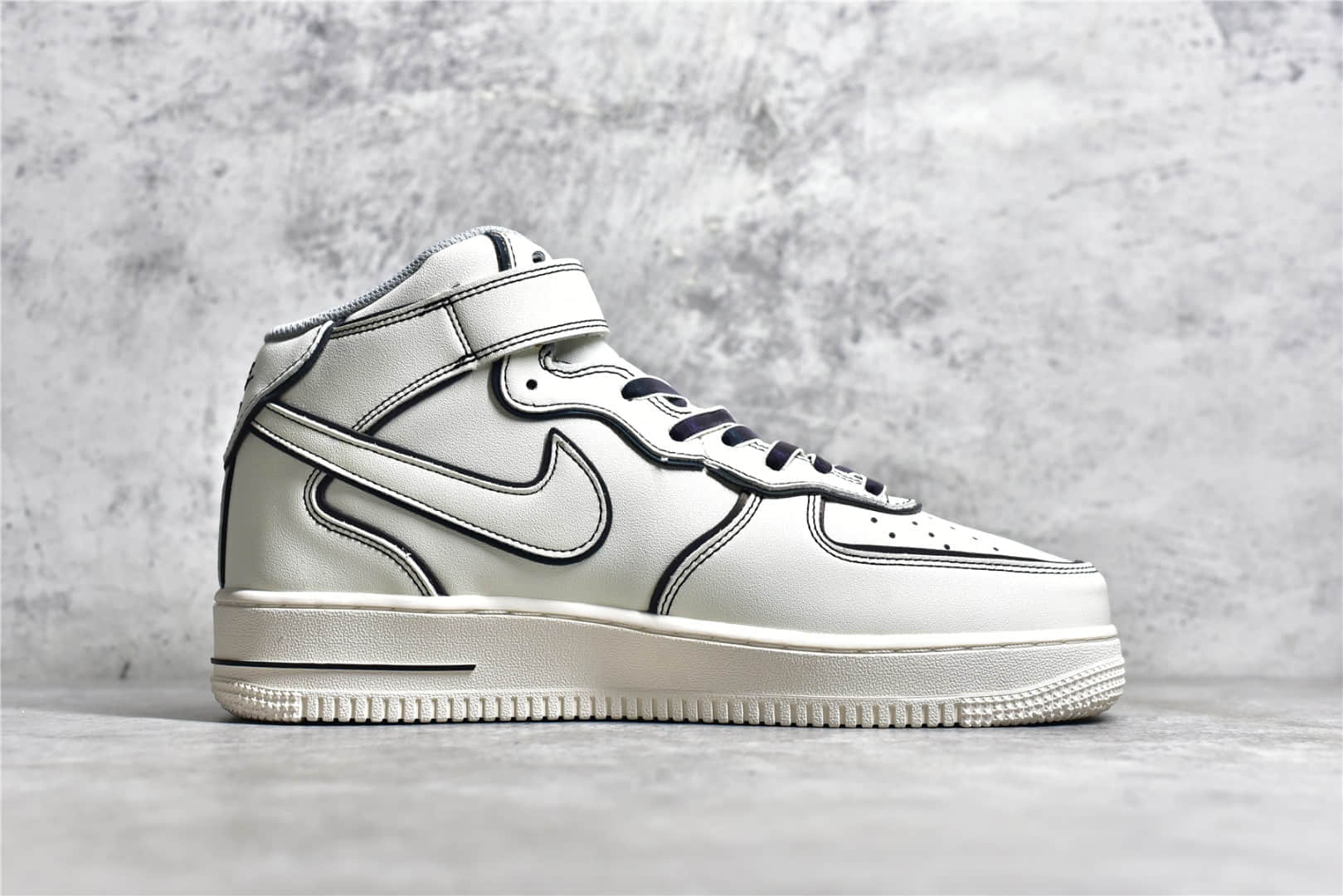 AQ2898-008,耐克空军夜魔侠,耐克空军3M反光,耐克空军白色中帮 IMG_256