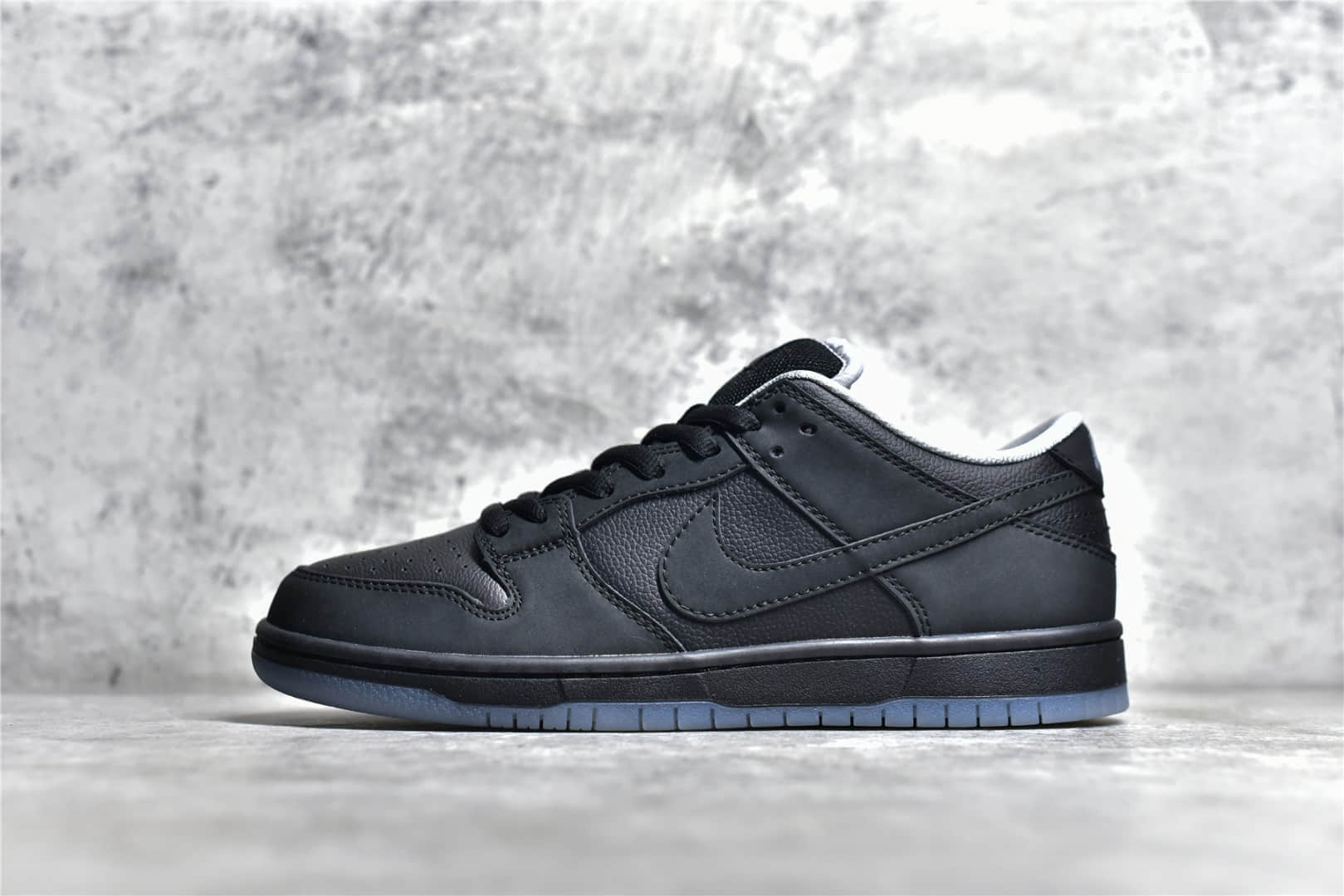 504750 086,耐克SB Dunk黑色低帮,耐克Dunk黑色低帮,耐克SB Dunk黑莱卡,耐克缓震板鞋 IMG_256