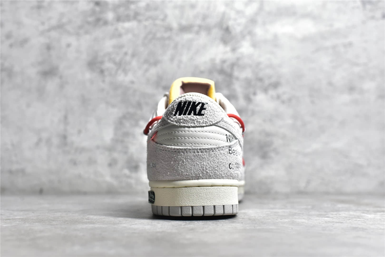 DJ0950-118,耐克Dunk灰色麂皮,耐克Dunk OW联名,高仿耐克Dunk IMG_256