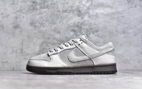 莆田纯原版本耐克Dunk铁矿石灰低帮板鞋 Nike DUNK Low 耐克Dunk灰色 货号:FD9746-001