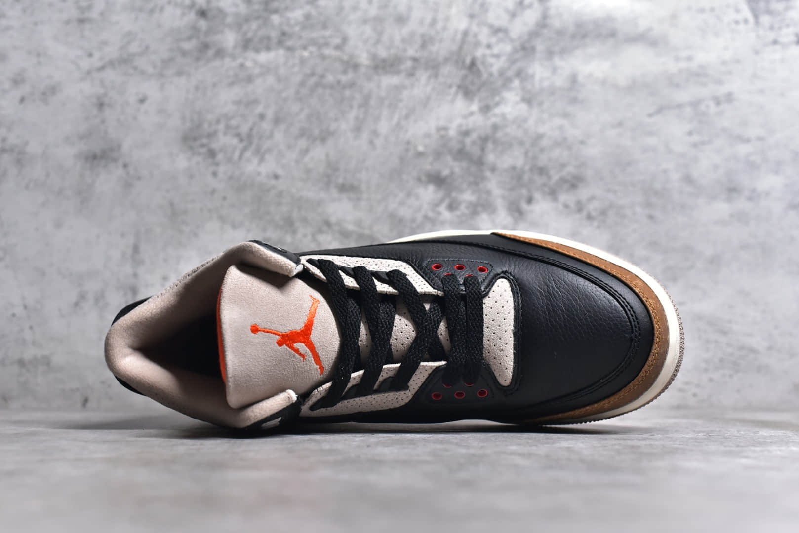 CT8532-008,AJ3黑棕,AJ3球鞋,高仿AJ3,AJ3黑色 IMG_256