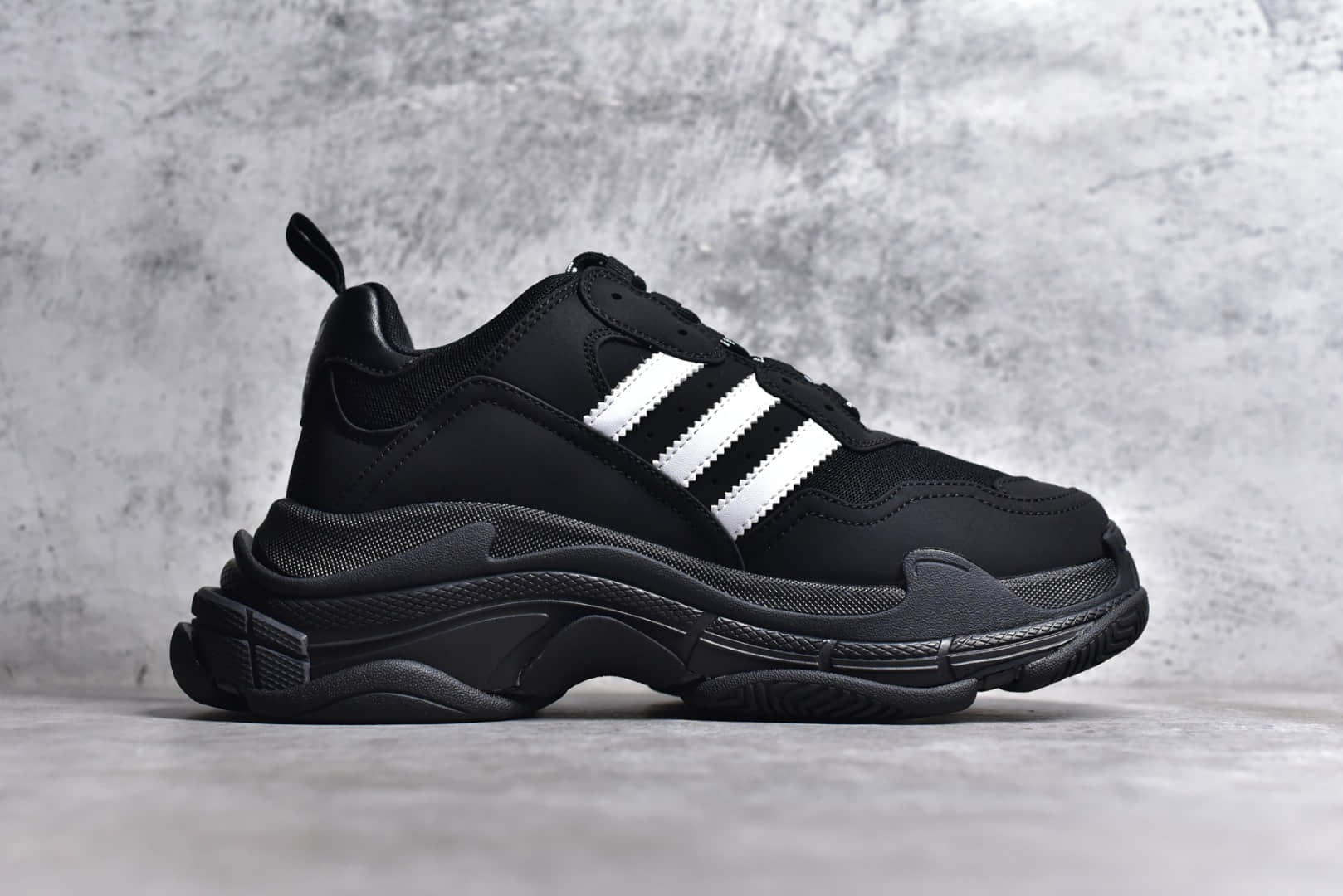 adidas x Balenciaga Triple S Low-Top Sneaker,巴黎世家阿迪达斯联名,巴黎世家黑色 IMG_256