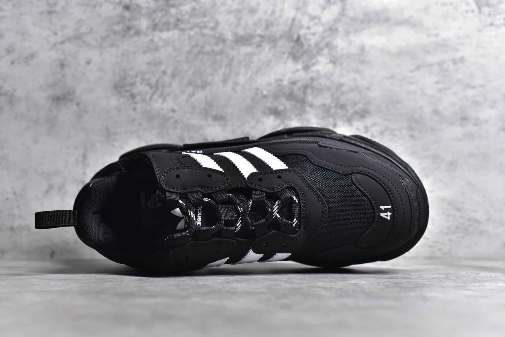 adidas x Balenciaga Triple S Low-Top Sneaker,巴黎世家阿迪达斯联名,巴黎世家黑色 IMG_256