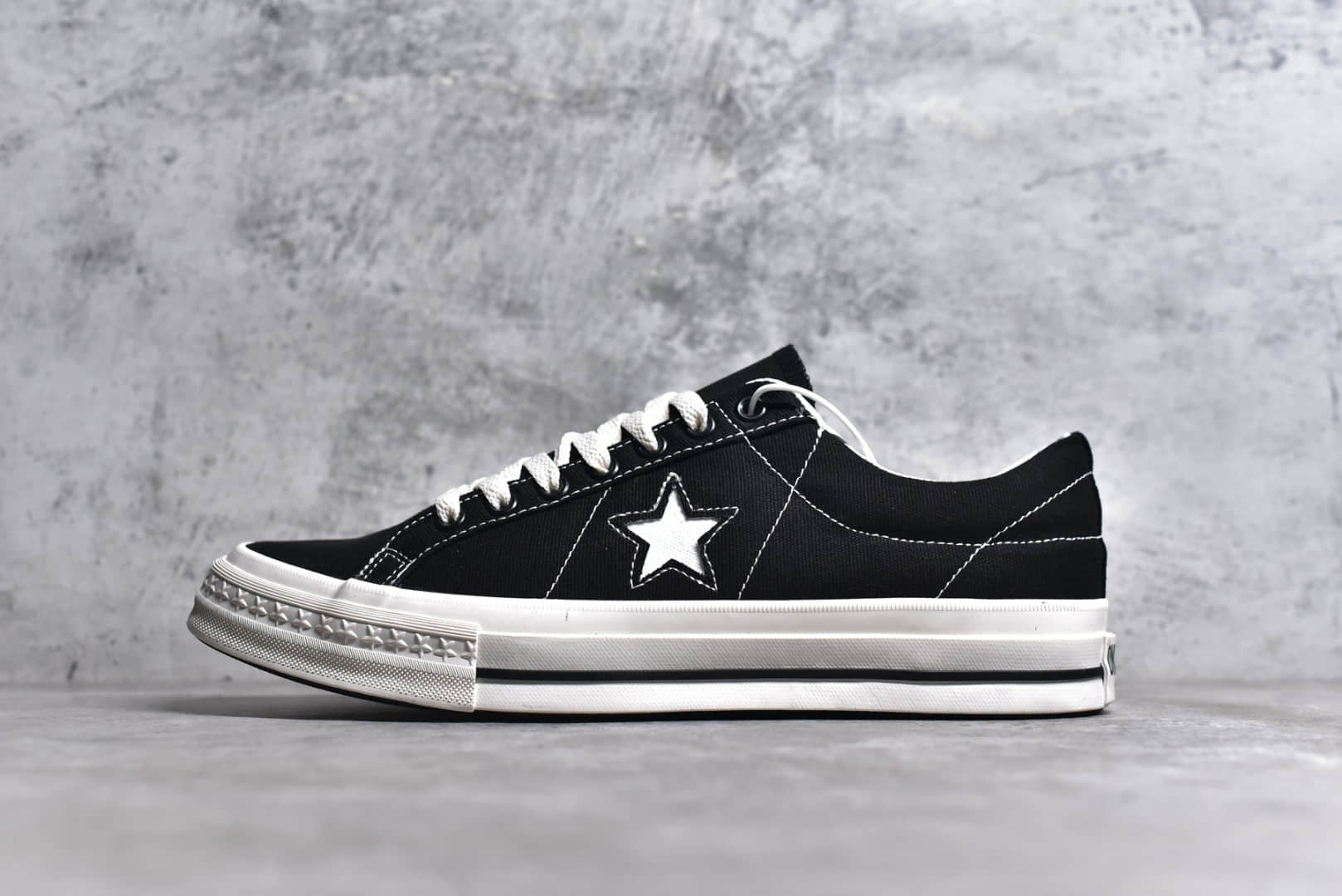 匡威黑色帆布鞋,匡威木村黑色,莆田匡威货源 IMG_256