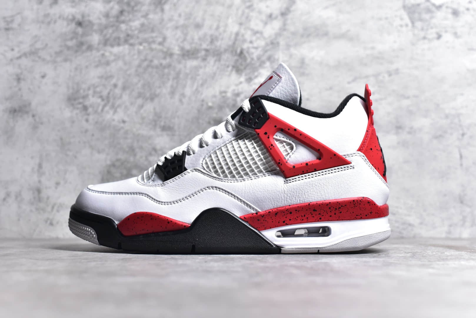 AJ4白红实战球鞋 AJ4红水泥LJR纯原版本 Air Jordan Retro 莆田AJ4纯原复刻 AJ4缓震球鞋 货号：DH6927-161