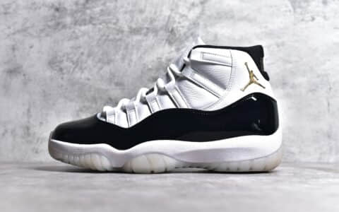 AJ11金砖白黑高帮实战缓震球鞋 Air Jordan ”DMP“AJ11金砖 正品原厂材料AJ11原厂中底白黑纯原 货号:CT8012-170