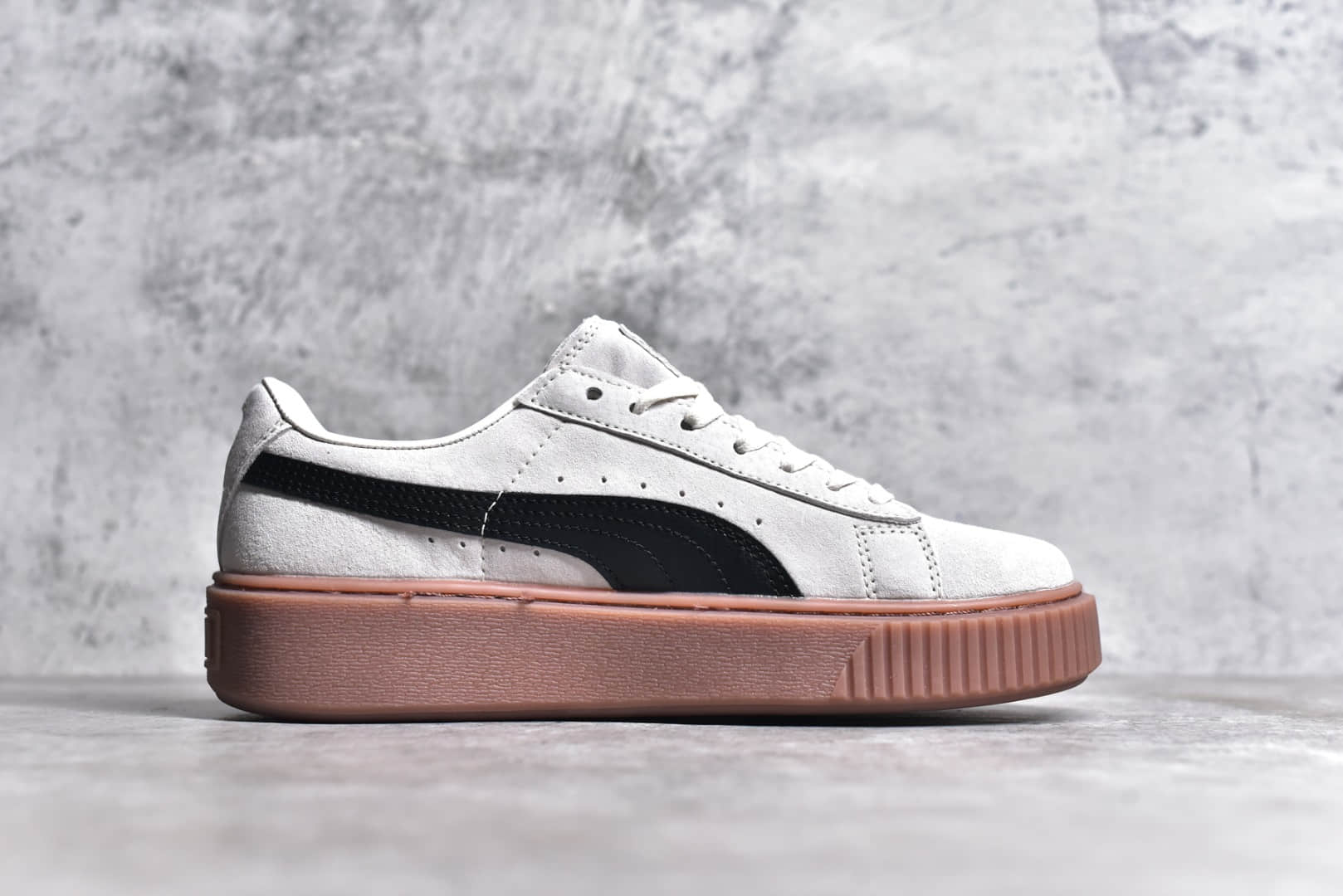 Rihanna x Puma Creeper Velvet,363559-01,彪马蕾哈娜二代,彪马松糕鞋,彪马增高鞋 IMG_256