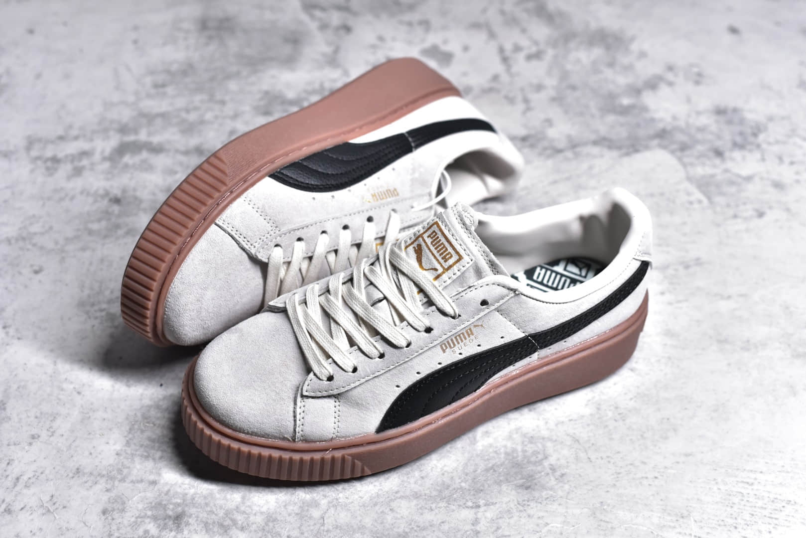 Rihanna x Puma Creeper Velvet,363559-01,彪马蕾哈娜二代,彪马松糕鞋,彪马增高鞋 IMG_256