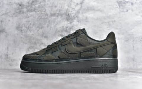 CJ纯原版本耐克空军Billie Eilish联名军绿板鞋 Billie Eilish x Nike Air Force 1‘07 Low SP 耐克碧梨联名款 货号：DQ4137-300