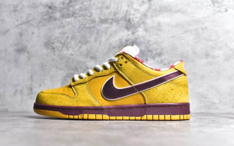 耐克Dunk黄龙虾Concepts x Nike SB Dunk Low ”Yellow Lobster“耐克SB Dunk黄色低帮