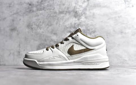 耐克AJ90耐克90白色棕色钩篮球鞋Air Jordan Stadium 90缓震球鞋AJ实战球鞋货号FB2269-102