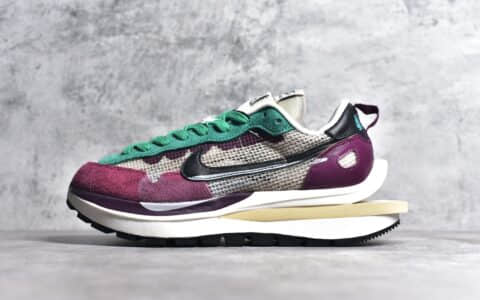 耐克华夫sacai联名高跟老爹鞋Sacai x Nike VaporWaffle 3.0耐克sacai联名紫色耐克sacai三代耐克sacai3.0货号DD3035-200