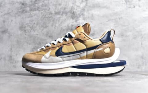 耐克sacai联名三代老爹鞋Sacai x Nike VaporWaffle 3.0耐克华夫sacai联名棕色耐克走秀鞋货号DD1875-200
