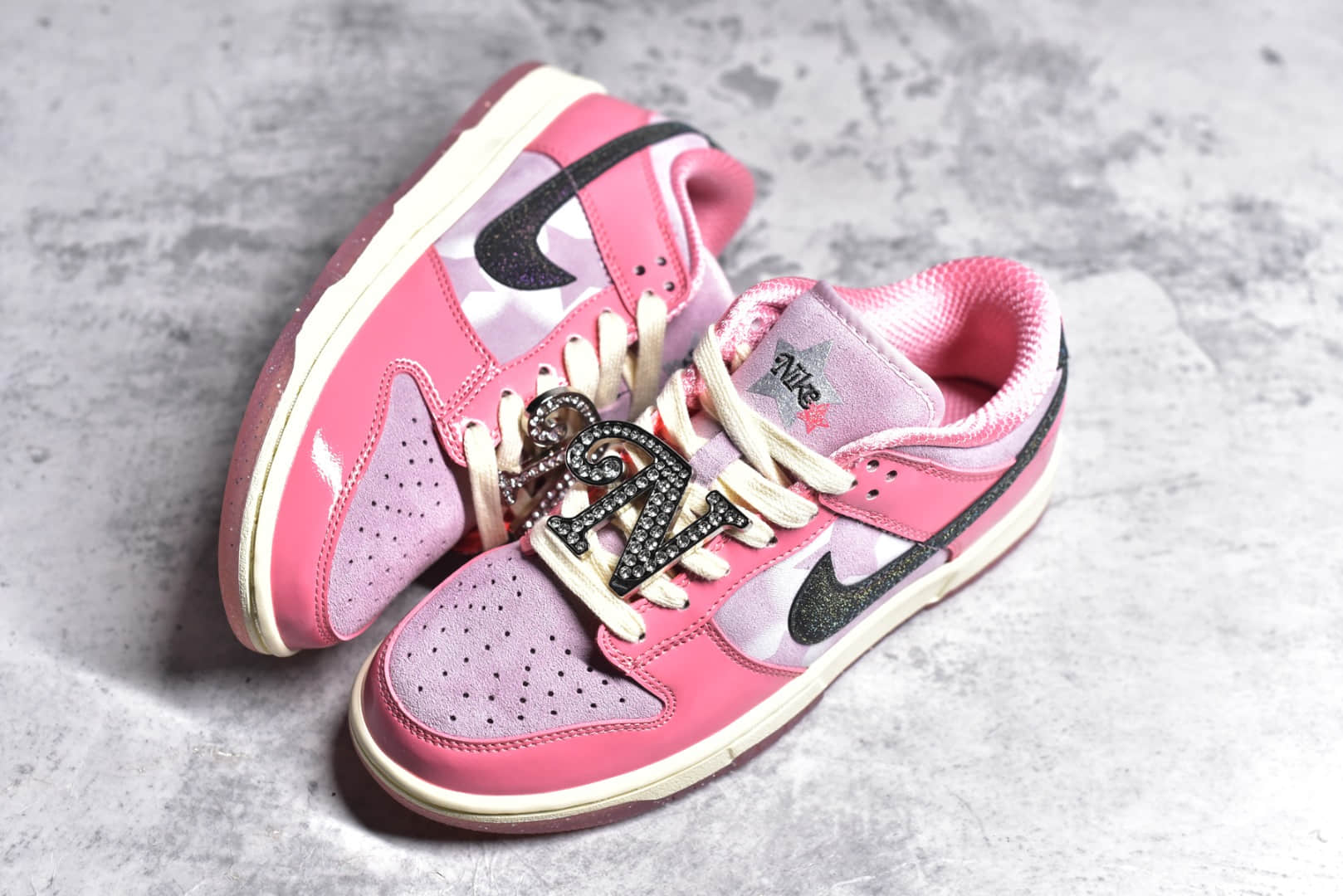 FN8927-621.Nike Dunk Low,耐克Dunk粉色板鞋,耐克Dunk粉色星星 IMG_256