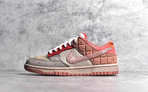 耐克Dunk CLOT联名鸳鸯低帮板鞋CLOT x NK Dunk Low ”What The“耐克陈冠希联名耐克Dunk联名原厂正品货号:FN0316-999