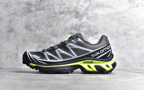 萨洛蒙复古机能户外跑鞋Salomon XT-6萨洛蒙灰色跑鞋萨洛蒙工厂货源萨洛蒙正品复刻