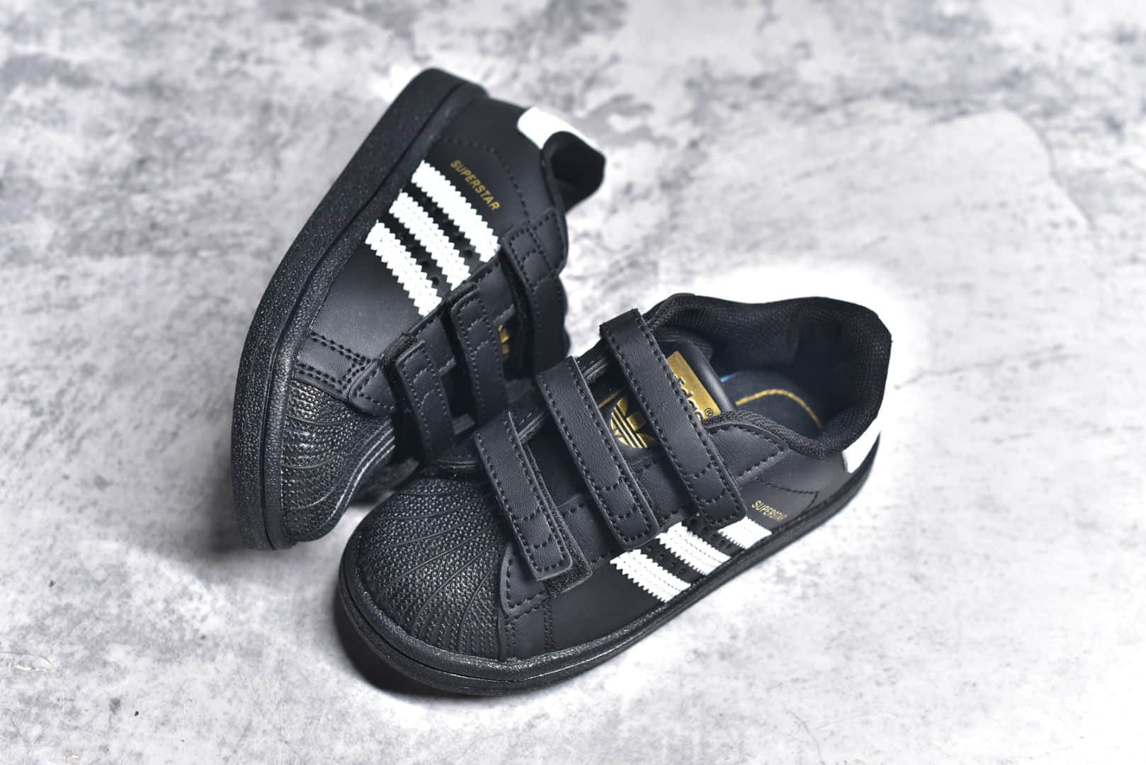 B23638,阿迪达斯童鞋,贝壳头童鞋,阿迪达斯黑色童鞋,莆田童鞋货源 IMG_256