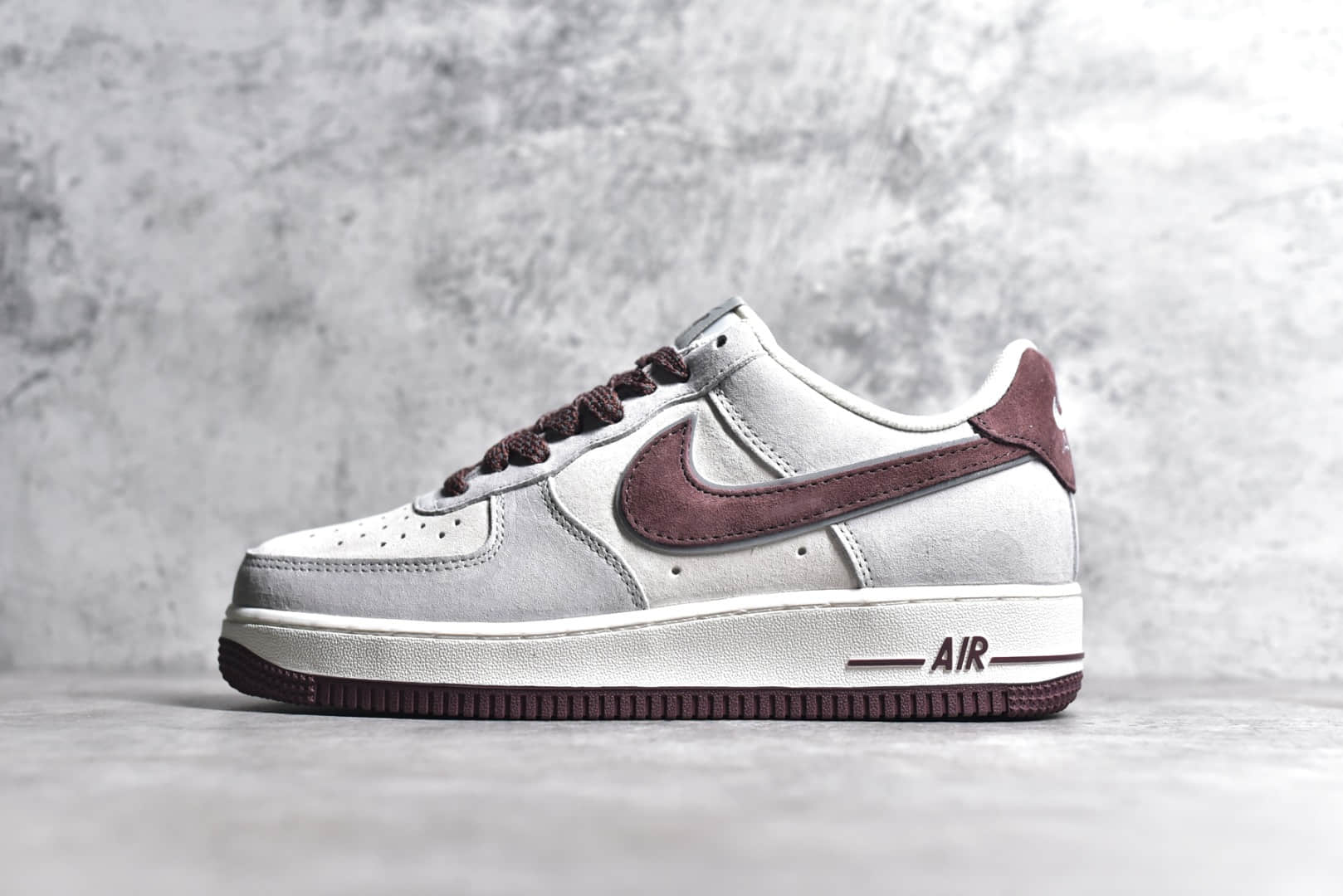 DO3966-163,耐克空军灰色低帮,耐克空军莫兰迪红,莆田耐克空军工厂 IMG_256