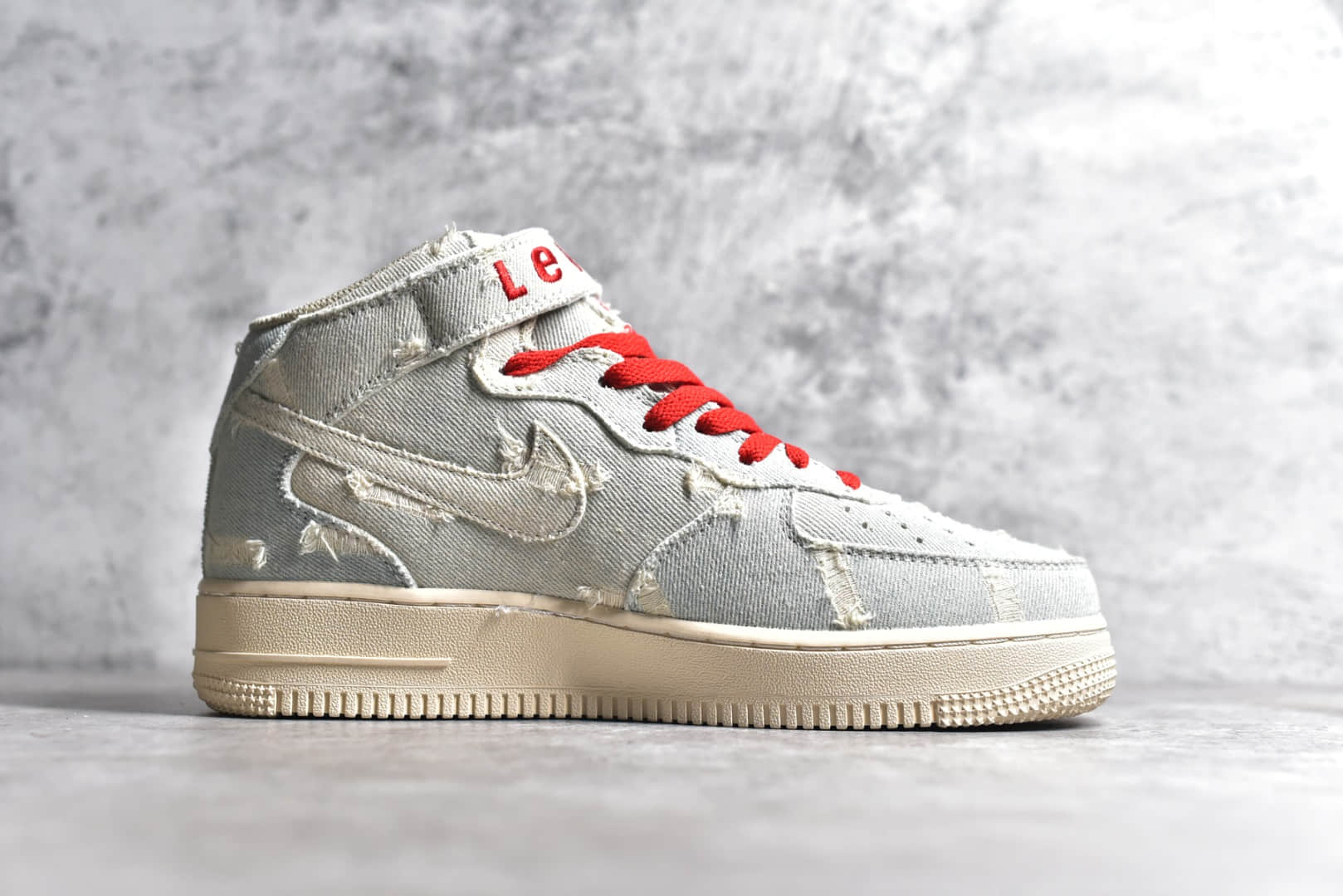 651122-215,耐克空军水洗牛仔,耐克空军李维斯联名 IMG_256