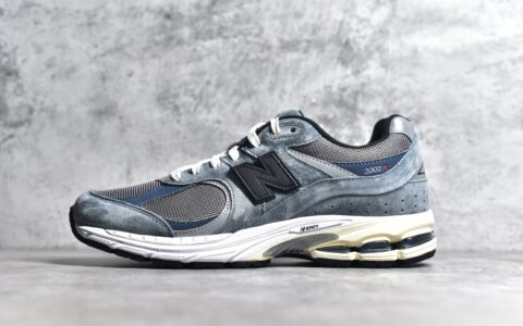 NB2002 JJJJound联名灰蓝黑JJJJound x New Balance 2002新百伦2002灰蓝 NB2002新款货号M2002RU2