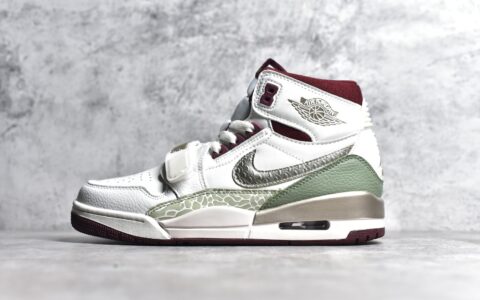 纯原版本AJ312高帮白绿配色Air Jordan Legacy 312莆田顶级AJ312工厂货源货号FZ5047-120