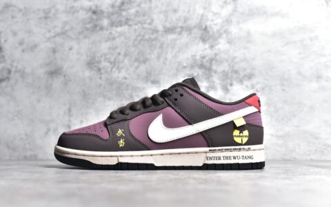 耐克SB Dunk武当配色耐克SB Dunk联名紫色低帮Nike SB Dunk Low耐克SB Dunk板鞋耐克紫棕色货号MU0232-362
