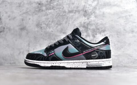 耐克Dunk穿越行星黑色低帮Nike Dunk Low耐克黑色板鞋耐克新款板鞋货号:DV0831-002