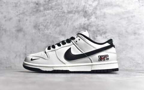 耐克SB Dunk米白黑低帮耐克SB Dunk NYC联名款Nike SB Dunk Low NYC耐克SB Dunk荔枝皮货号NC2103-301