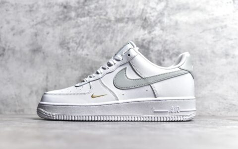 耐克空军灰白双勾低帮Nike Air Force 1 Low耐克空军小白鞋耐克空军sole气垫货号:CZ0270-106