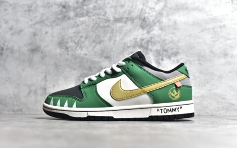 耐克SB Dunk恐龙战队异特龙绿色低帮Nike SB Dunk Low耐克绿色滑板鞋耐克SB Dunk异特龙货号ZZ1998-006