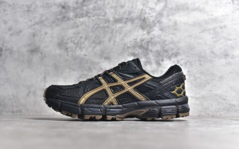 亚瑟士黑金跑鞋亚瑟士正品代购ASICS GEL-KAHANA 8亚瑟士工厂亚瑟士缓震跑鞋
